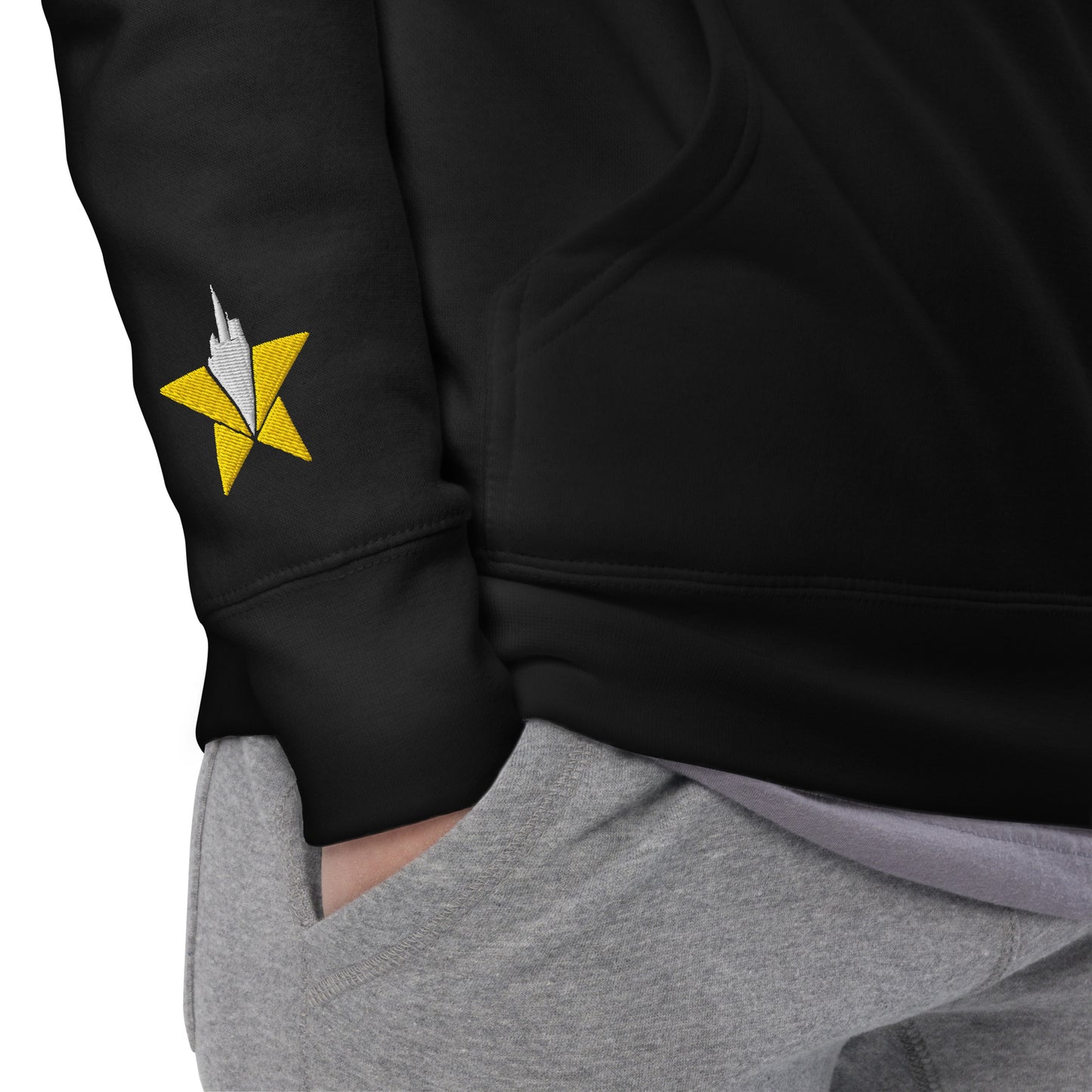 Simply Hood Logo Boston Hockey Type Hoodie