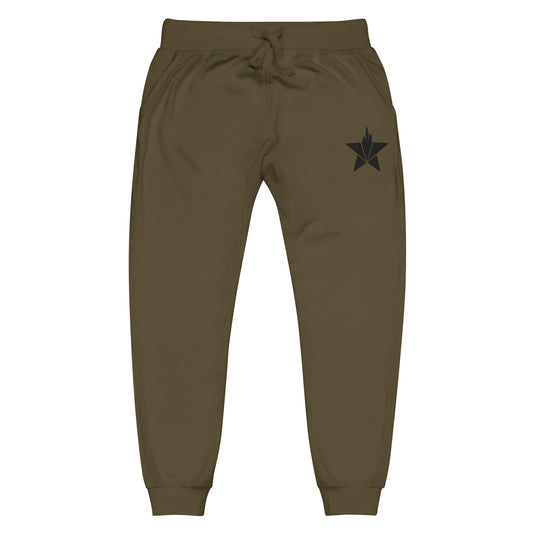 CitiStar Sweatpants Army Green Blk Stitch