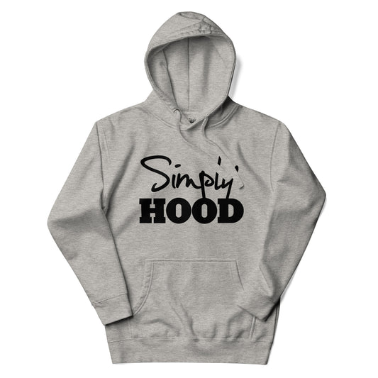 Simply Hood Logo Hoodie Gray/Blk