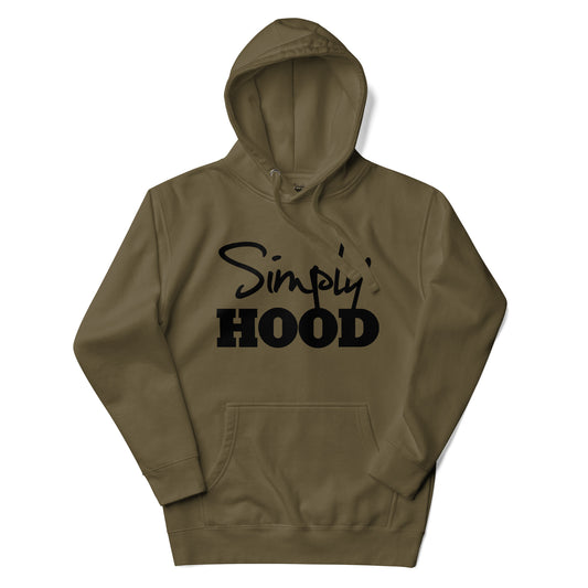 Simply Hood Logo Hoodie Army Green/Blk