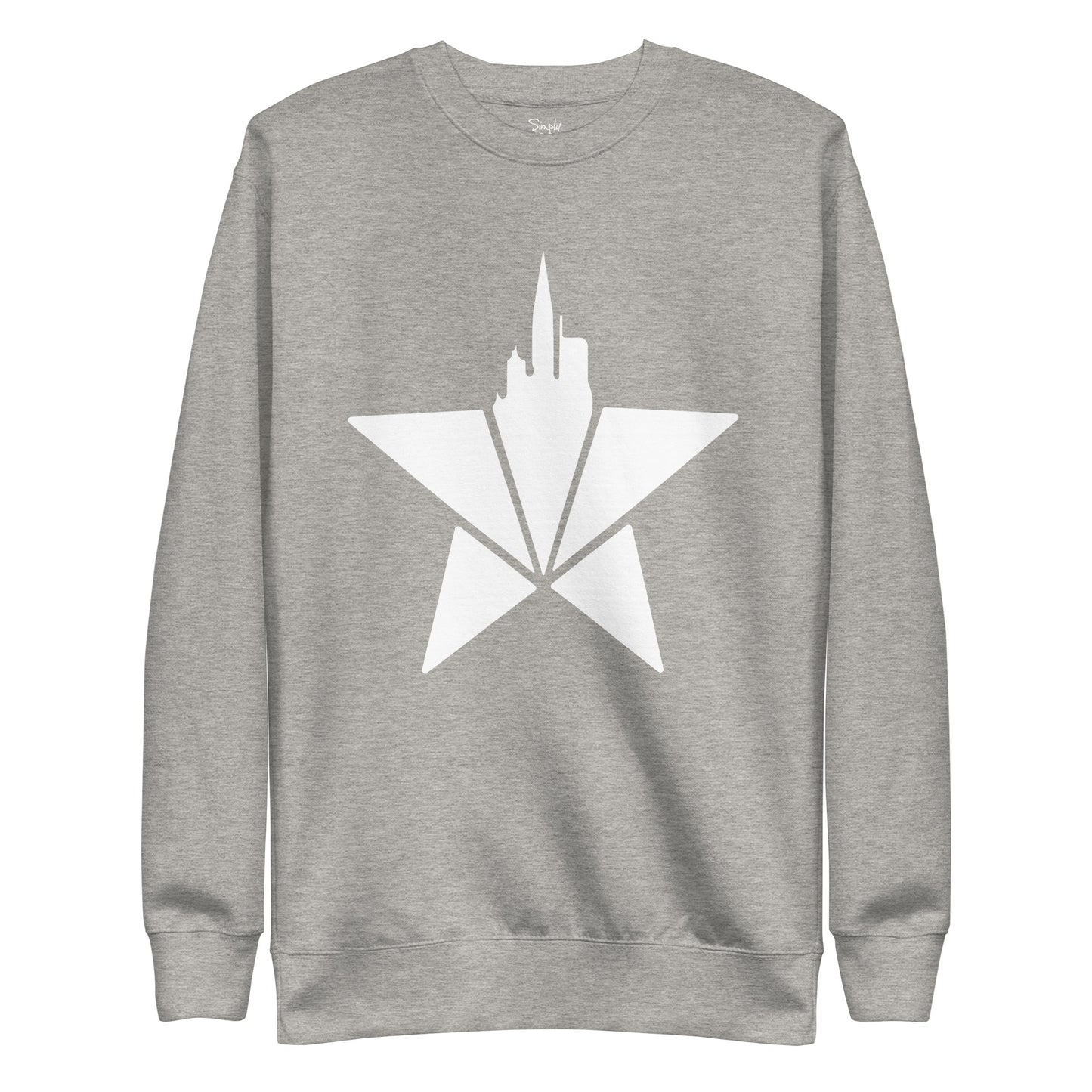 CitiStar Gray Sweatshirt Wht