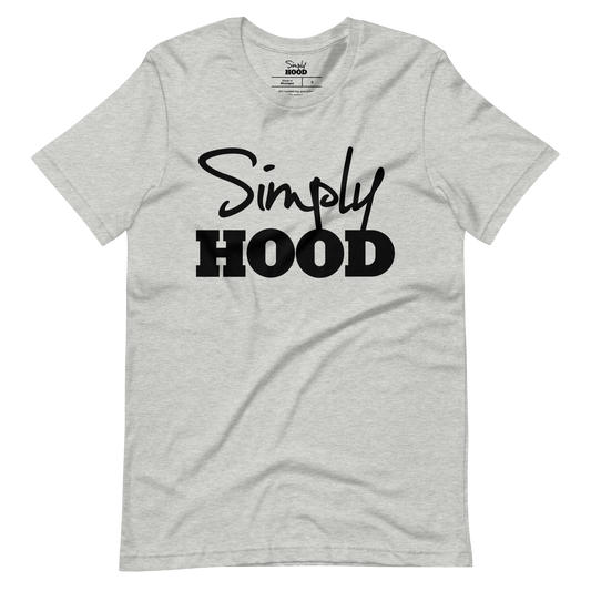 Simply Hood Logo Tee Gray Blk