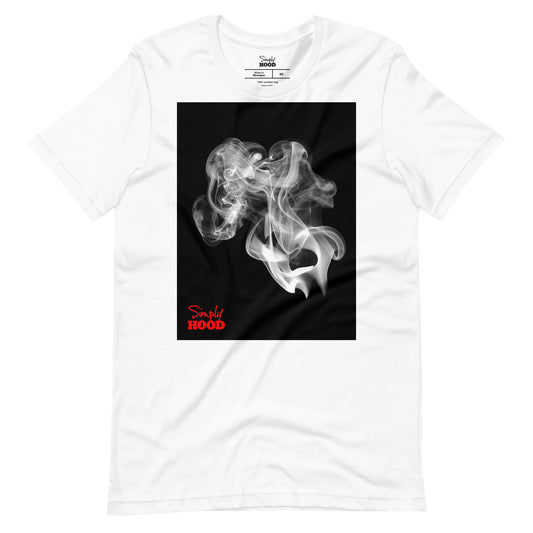 Free Smoke Tee Red Logo