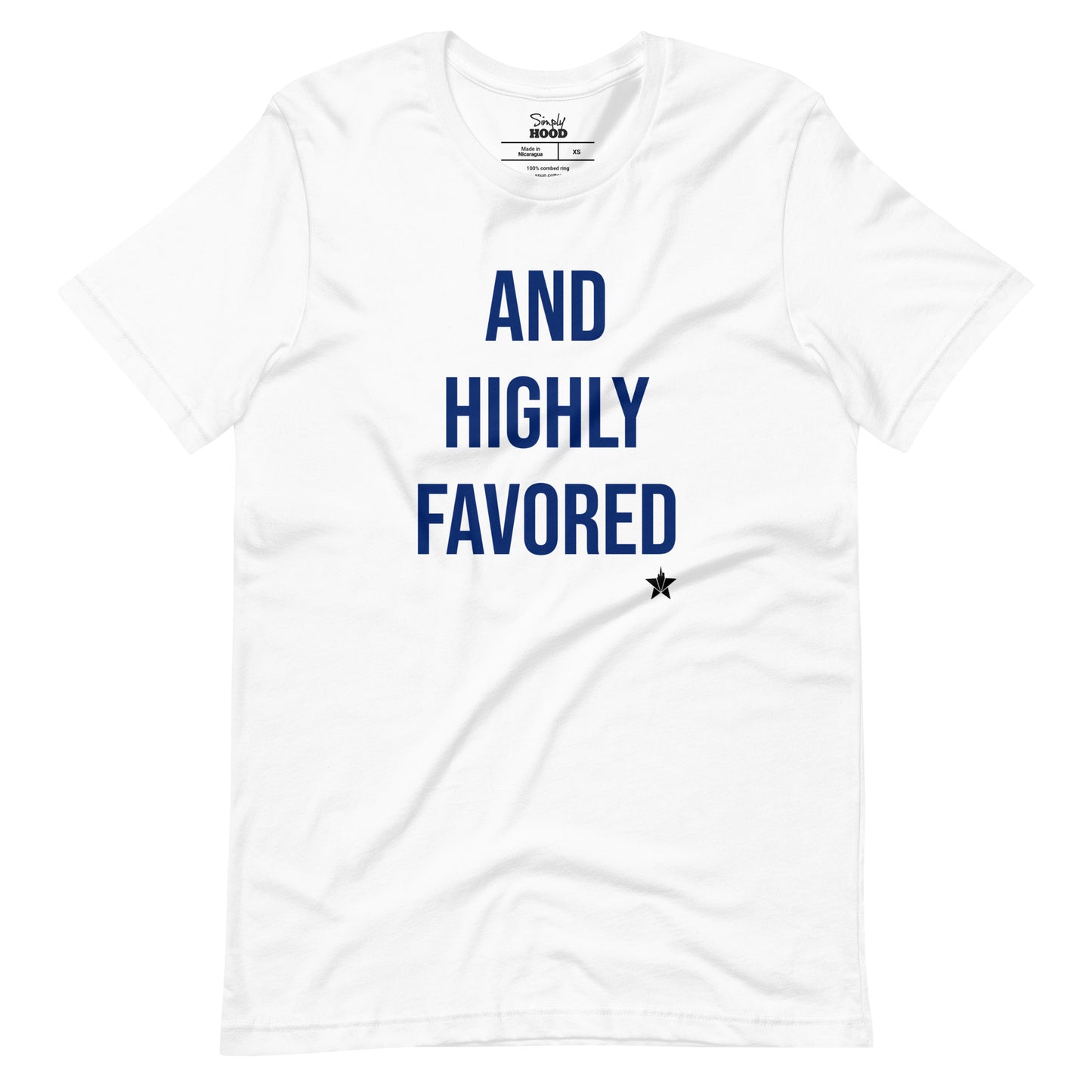 Favored Tee White/Blue/Blk