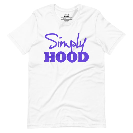 Simply Hood Logo Tee Purple