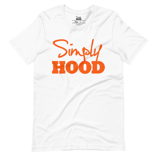 Simply Hood Logo Tee Orange