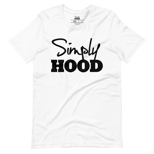 Simply Hood Logo Tee Black